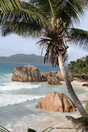 Strand auf La Digue